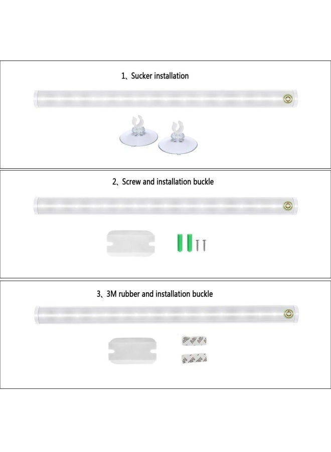 BestcanLED Mirror Light Portable Vanity Lights Simulated Daylight 4 Brightness Level Touch Control Rechargeable Cordless Makeup Light. - Image 5