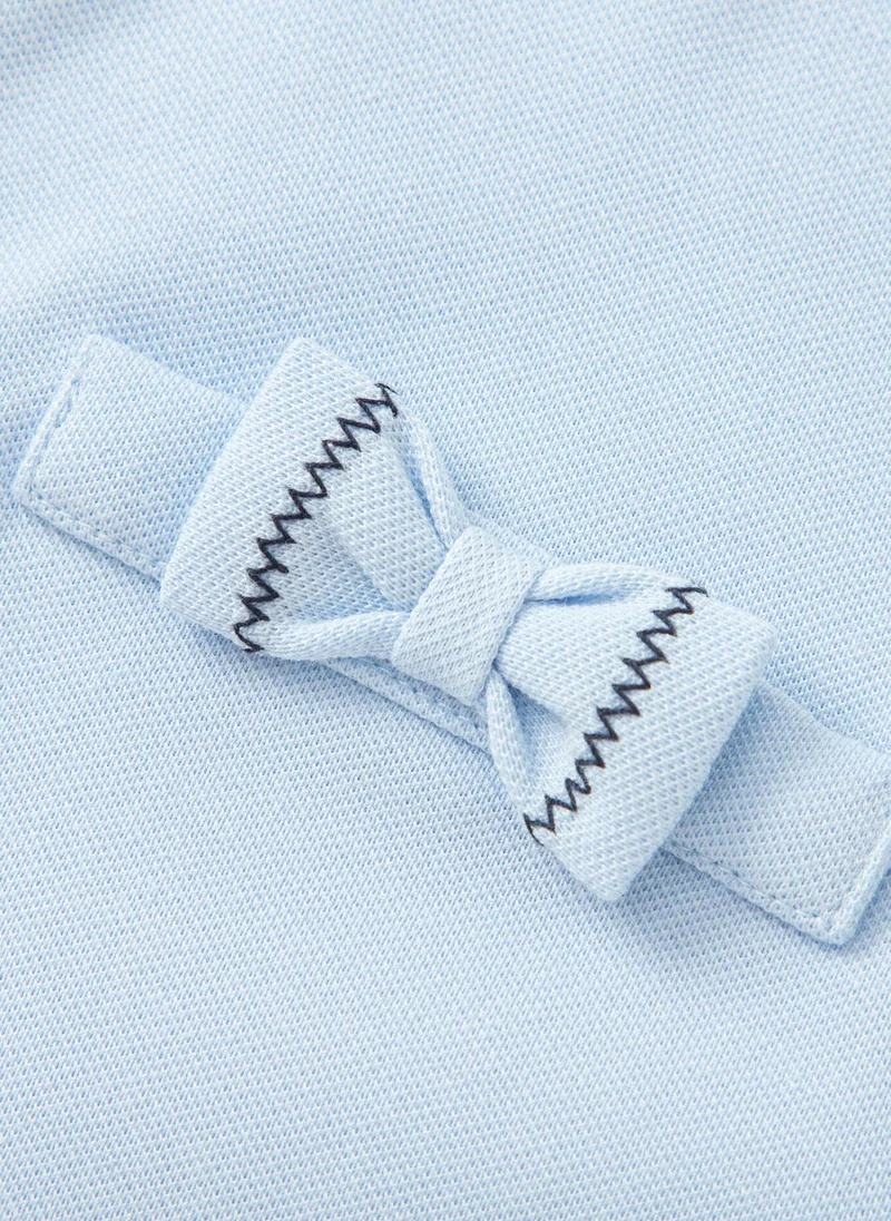 بالابالا Kids Girl Knit short sleeve suit