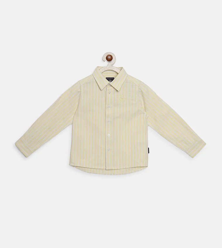 بيفرلي هيلز بولو كلوب قميص بقصة عادية مخطط