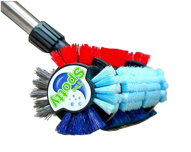 Cleanovation by The Cleaning Experts at KirbyÂ® Comes The Spottyâ„¢ ~ Carpet and Ceramic Tile Cleaning Brush, Stain and Dirt Remover for Carpet and Area Rug - Image 1