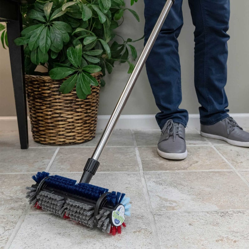 Cleanovation by The Cleaning Experts at KirbyÂ® Comes The Spottyâ„¢ ~ Carpet and Ceramic Tile Cleaning Brush, Stain and Dirt Remover for Carpet and Area Rug - Image 5