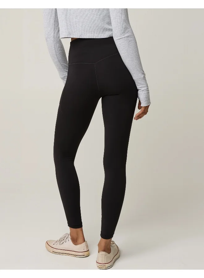 آري من امريكان ايجل Basic High Waist Pocket Detailed Leggings