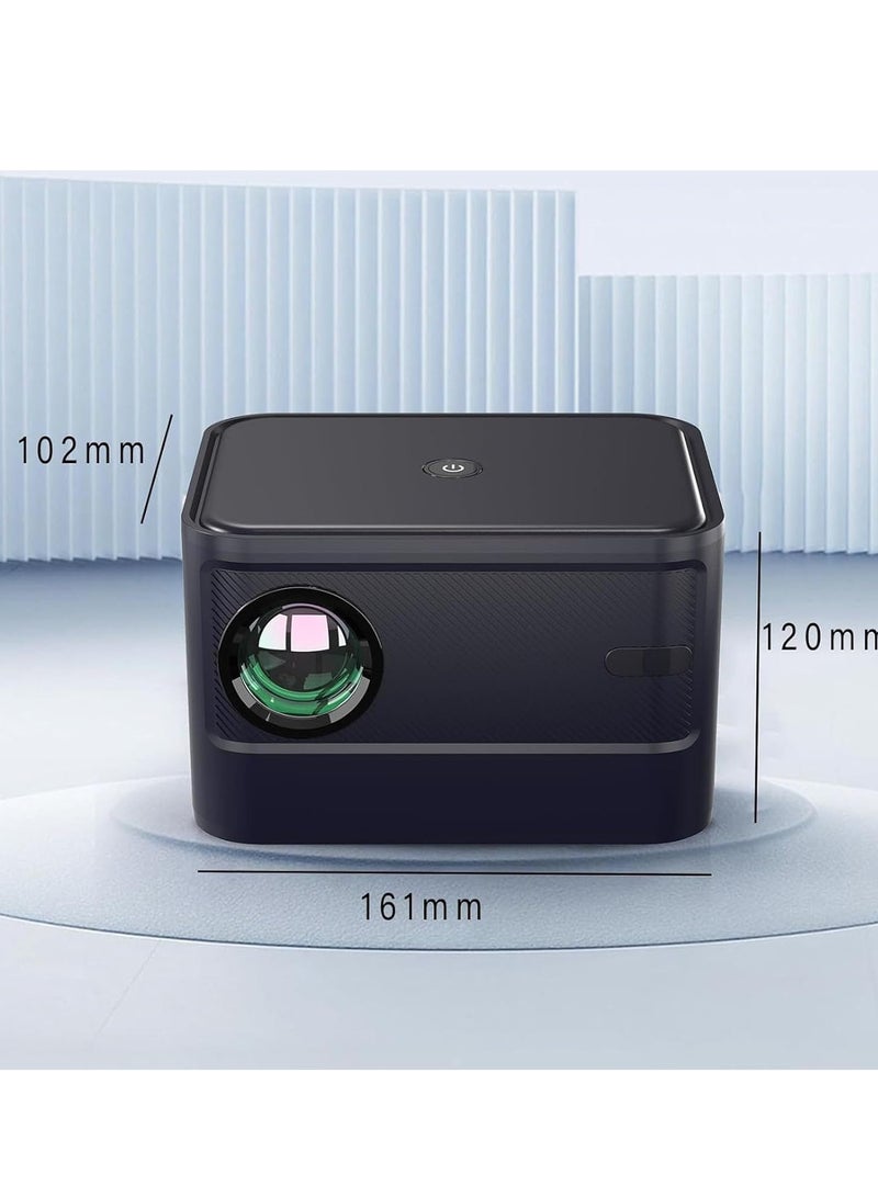 Portable Android Video Projector, 1080P Full HD, 5G WiFi & Bluetooth, Smart Home Theater for PC, TV, HDMI, Smartphone, and Laptop - Image 2