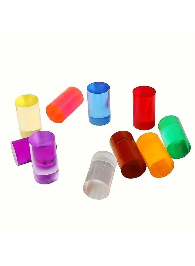 2 Pieces Transparent Acrylic Billiard Cue Tips Durable Lightweight For Accurate Strike Snooker Pool Games Billiards Accessories - Image 3