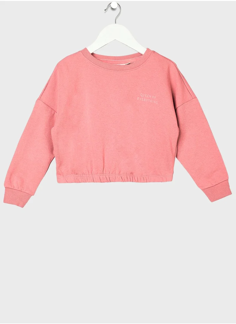 only_kids Kids Essential Sweatshirt