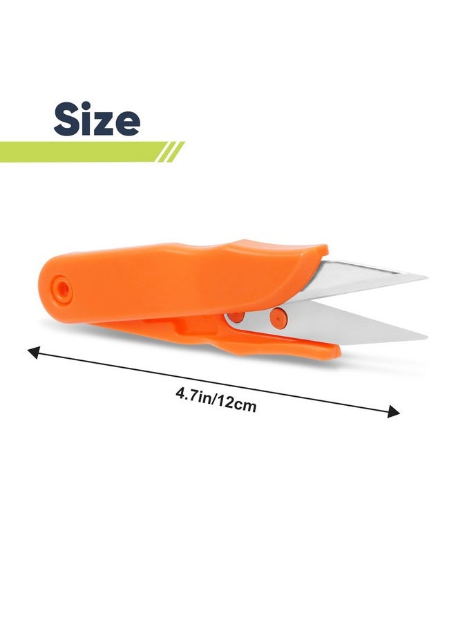 UCEC 12 Pack Thread Snips For Cutting, Thread Cutter Yarn Scissors For Crocheting, Embroidery Scissors Sewing Scissors Small Sewing Snips  - Image 3