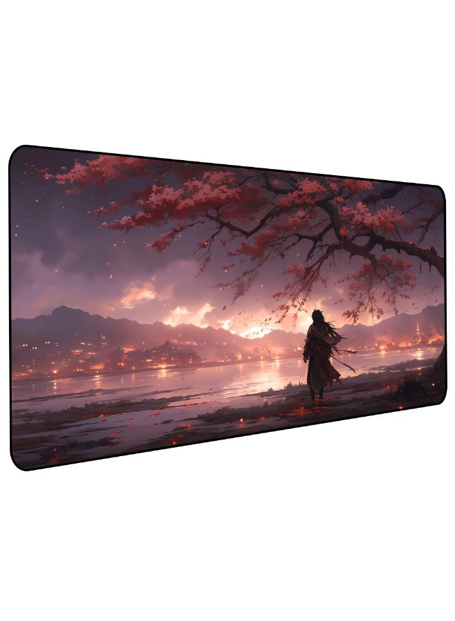 Large professional mouse pad measuring 70 x 30 cm - Stylish and modern design suitable for gaming and office work. High-quality, slip-resistant material provides precise control and smooth mouse movement. Ideal for computers and laptops. Soft surface, stable base, and exceptional long-lasting performance. Suitable for gamers, designers, and programmers.  - Image 1