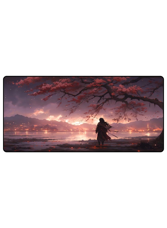 Large professional mouse pad measuring 70 x 30 cm - Stylish and modern design suitable for gaming and office work. High-quality, slip-resistant material provides precise control and smooth mouse movement. Ideal for computers and laptops. Soft surface, stable base, and exceptional long-lasting performance. Suitable for gamers, designers, and programmers.  - Image 2