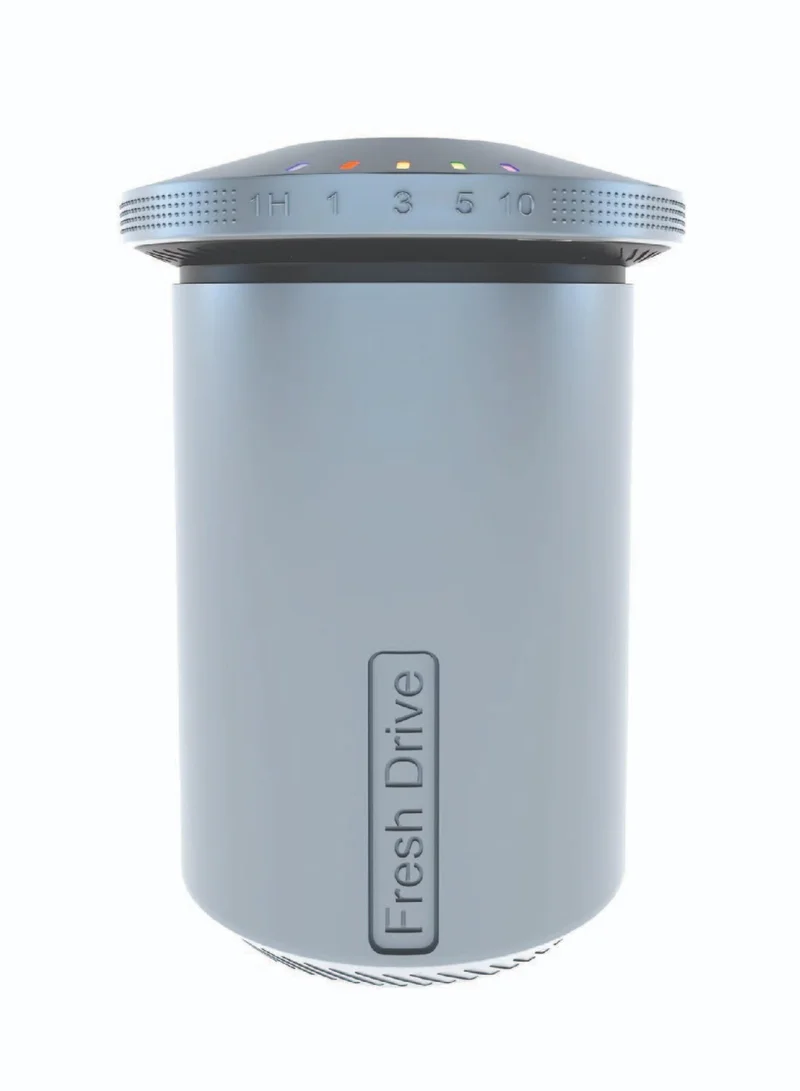 Dr Scent Dr. Scent Fresh Driver Car Diffuser - Breathe New Life into Your Cars & Surroundings | The Perfect Diffuser Companion which Elevate Your Senses & Your Space (Silver)