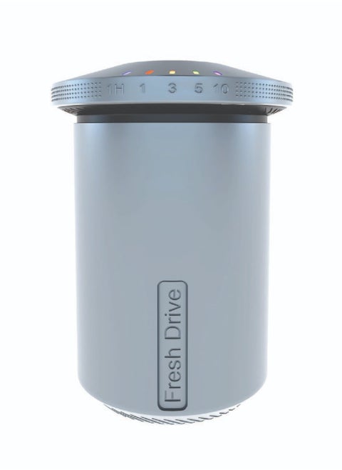 Dr. Scent Fresh Driver Car Diffuser - Breathe New Life into Your Cars & Surroundings | The Perfect Diffuser Companion which Elevate Your Senses & Your Space (Silver)