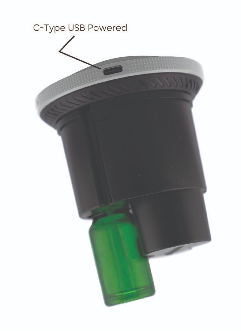 Dr Scent - Dr. Scent Fresh Driver Car Diffuser - Breathe New Life into Your Cars & Surroundings | The Perfect Diffuser Companion which Elevate Your Senses & Your Space (Silver) - Image 1