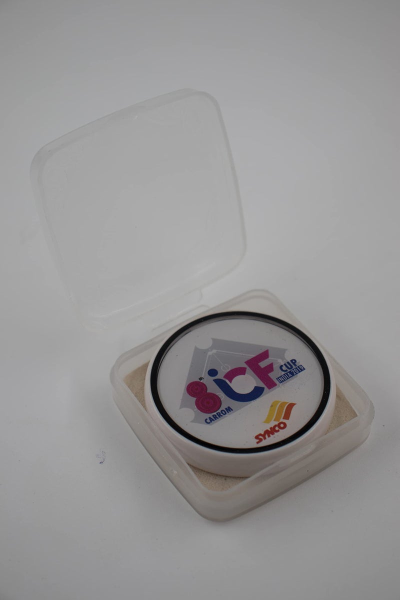 Synco Carrom Striker Professional 15g with Special case, 1pcs (ICF Carrom Cup Striker) - Image 2