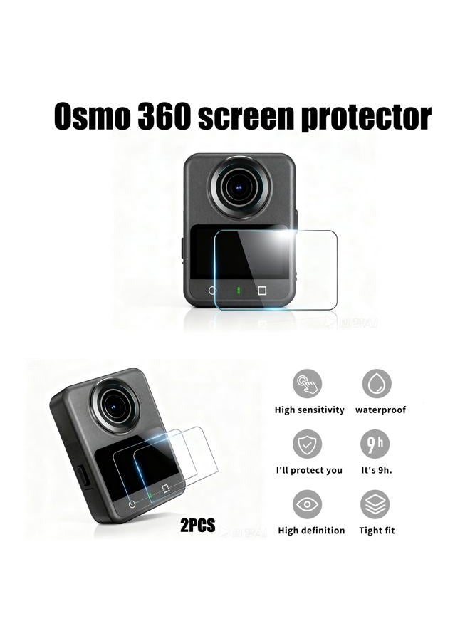 PELLKING Lens Guards for DJI Osmo 360,Lens Protector with Camera Case and Screen Protector Accessories Kit for DJI Osmo 360 Panorama Camera - Image 4
