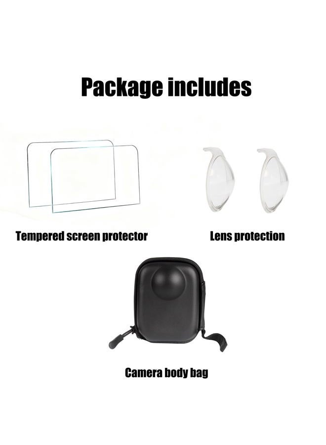 PELLKING Lens Guards for DJI Osmo 360,Lens Protector with Camera Case and Screen Protector Accessories Kit for DJI Osmo 360 Panorama Camera - Image 5
