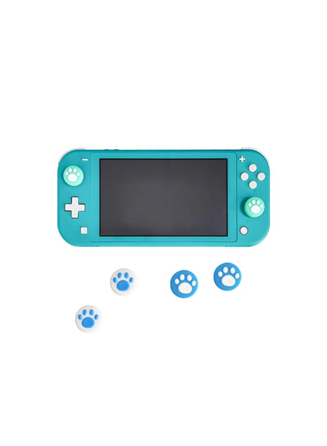 Switch Oled Gamepad Key Cap NS Cat Claw Key Cap Switch Cat Claw Rocker Cap-Product Color:Black Background Powder - Image 5