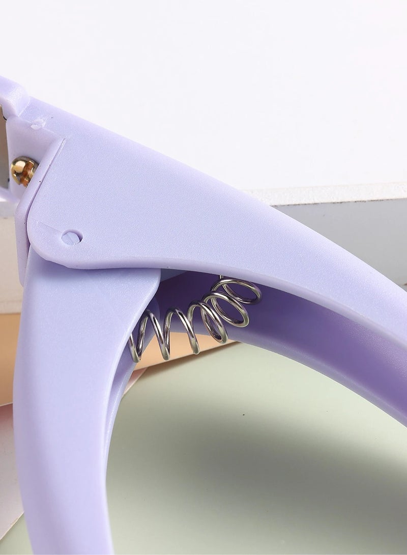 Artificial nail clipper designed with a comfortable handle to provide better control and reduce pressure on the hand, helping you cut nails accurately and easily. - Image 5