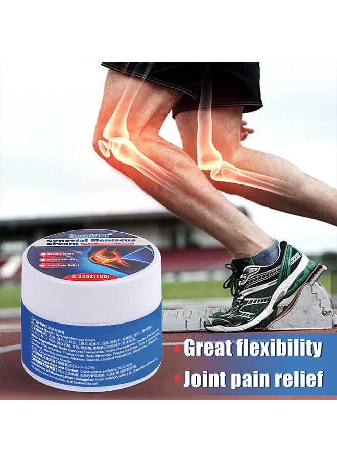 Sumifun - Synovial Meniscus Cream 10g, Soothing Joint Cream, Repairing Damaged Tendons, Relieving Tension and Pain,  Muscle and Joint Pain Relief Ointment - Image 1