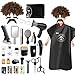 deAO Barber Shop Pretend Play Toy29 PCS Kids Shaving Kit for BoysStyling Accessories with Hair DryerHair StraightenerStylist ApronBoys Grooming Salon Set Gift for Kids 3 - Image 2