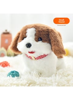 Generic Hot-selling Children's Simulation Electric Plush Doll Learning To Walk Will Call Pet Dog Boys And Girls Toys Wholesale-Color:Beagle-Cross Border-Bag  - Image 1