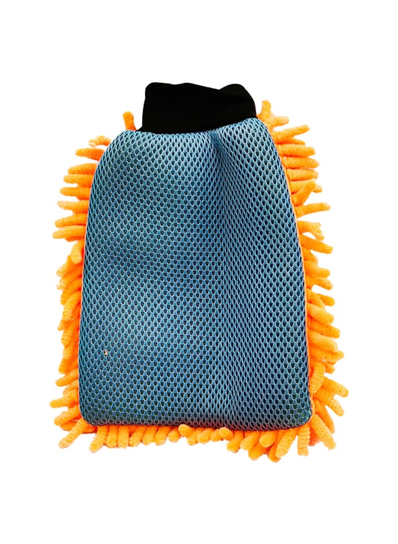 KENT Title: "KENT 2-in-1 Microfiber Noodle Wash Mitt Pack – Versatile Car Wash Kit with Microfiber Towel/Glove, Efficient Cleaning & Drying Solution - Image 3