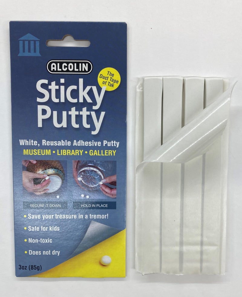 Alcolin 3oz Museum Sticky Putty Reusable Repositionable Museum & Gallery Quality Adhesive Putty, Won't Dry Out - Image 2