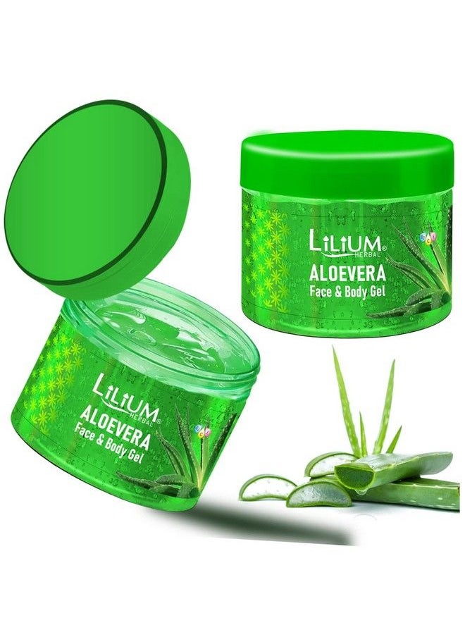 LILIUM جل الصبار للوجه 500 مل عبوة من قطعتين  - Image 1
