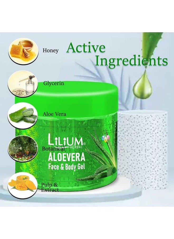LILIUM جل الصبار للوجه 500 مل عبوة من قطعتين  - Image 3