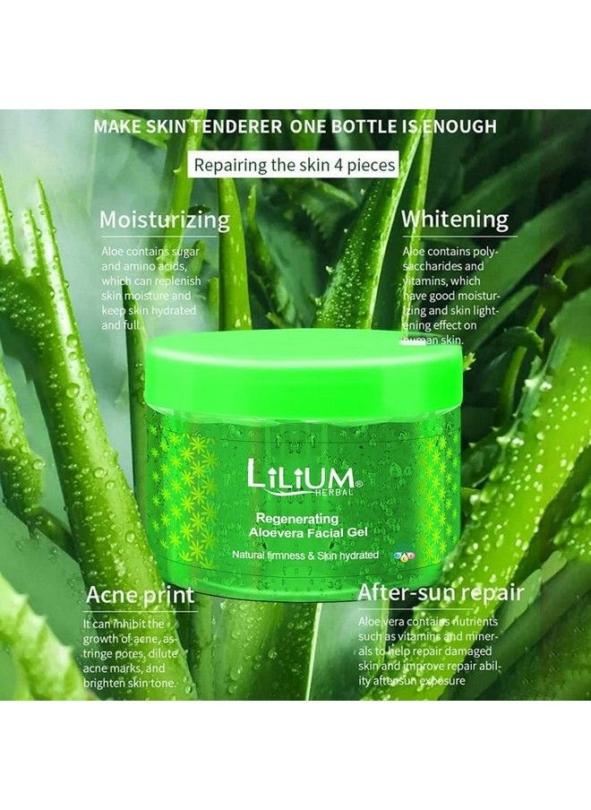 LILIUM جل الصبار للوجه 500 مل عبوة من قطعتين  - Image 4