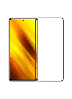 HuHa 9D Tempered Glass Screen Protector For Xiaomi Poco X3 Black/Clear 