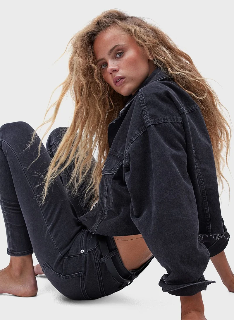 H&M High Waist Jeans
