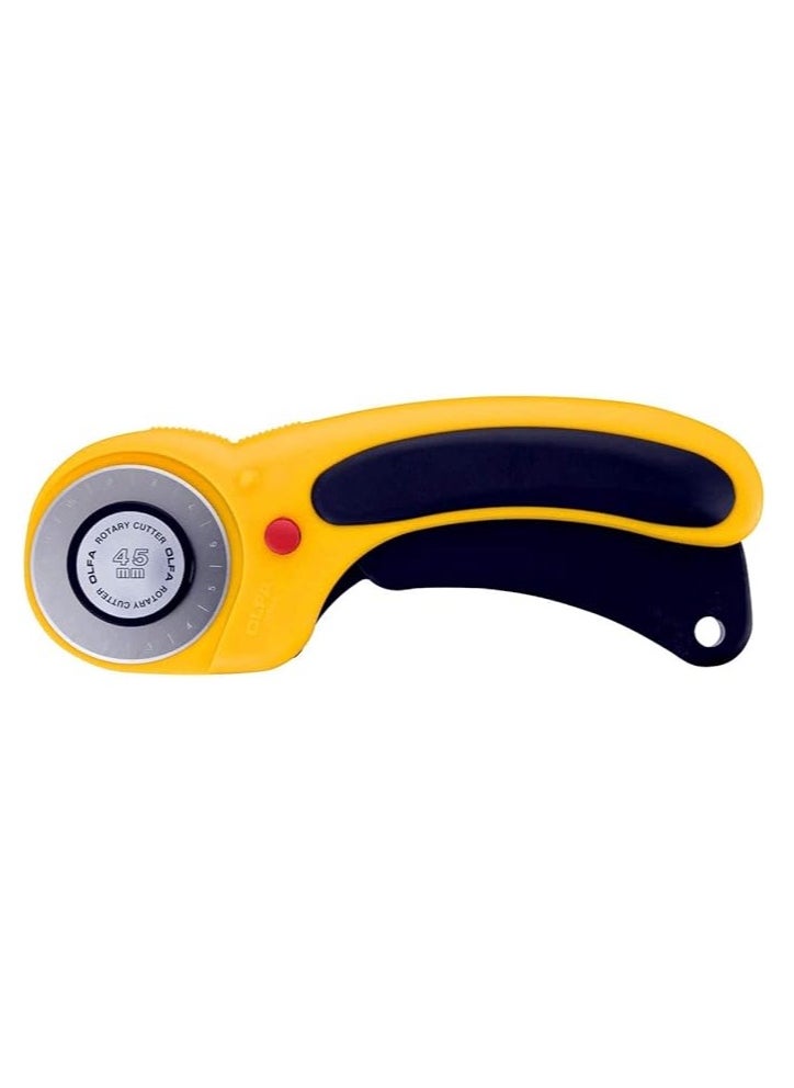 OLFA RTY-2/DX Dual Action Rotary Cutter With Safety Lock  - Image 1