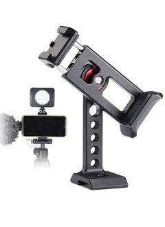 Y&D Cinema Phone Holder Tripod Mount 2 Cold Shoe SlotArca/RRS Dovetail and 1/4'' Screw Mount Adapterfor iPhone 6 7 8 9 X 11 12 13 Pro  - Image 1