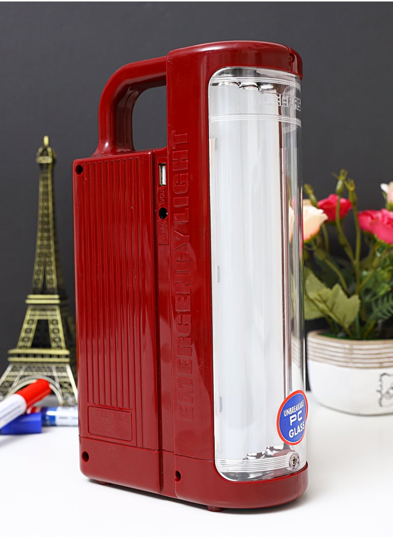 GEEPAS - Portable Rechargeable LED Lantern With Handle - Image 1
