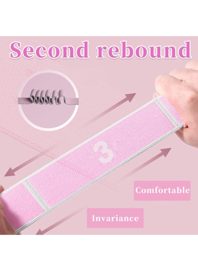 Cuken Stretch Strap, Kids Stretch Band, Resistance Bands for Gymnastics Training, Yoga, latin Exercise Trainer (Pink) - Image 3