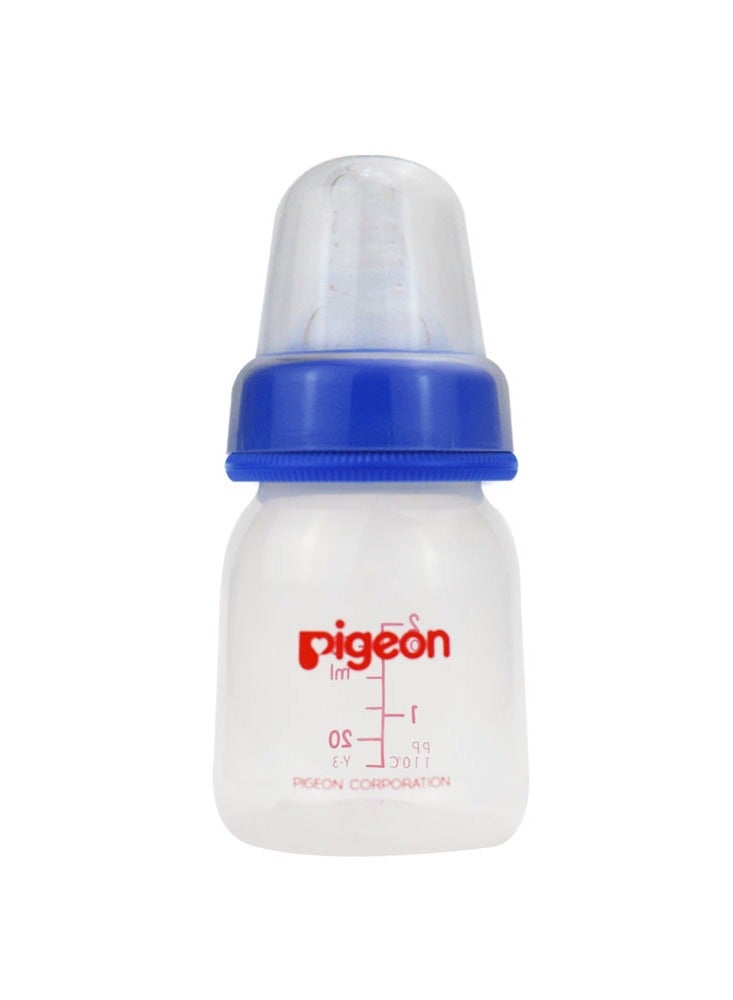 pigeon Plastic Bottle Slim Neck Clear Cover, multicolor, BPA Free, 50 ml - Image 1