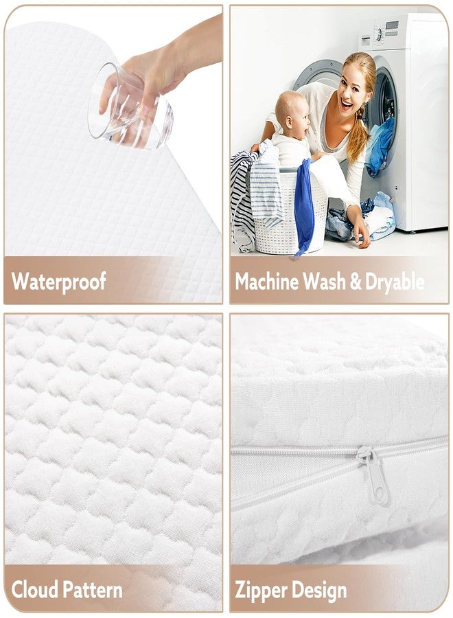 Pro Goleem Baby Diaper Changing Basket, Portable Easy to Clean Moses Basket for Newborn Babies with 1 Foam Pad 2 Waterproof Pad Covers and 1 Diaper Caddy Organizer - Image 5