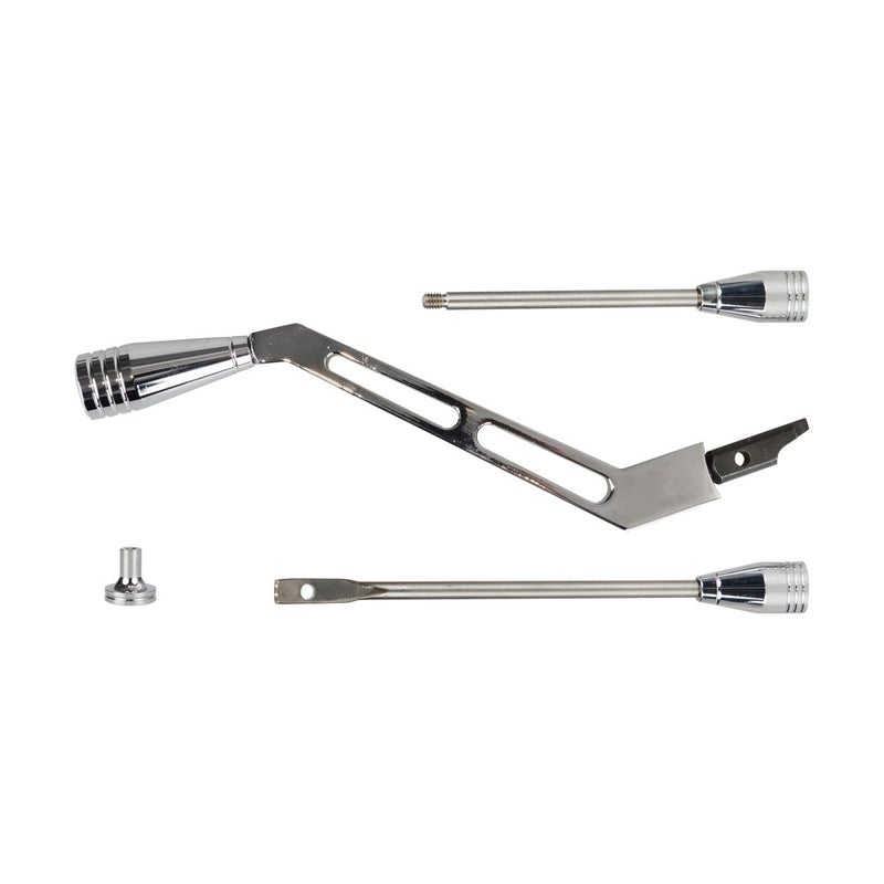 Car Aluminum Gear Shifter Turn Signal Lever Hazard Tilt Kit Modified Accessories Replacement for GMColumn 1967-1994 - Image 1