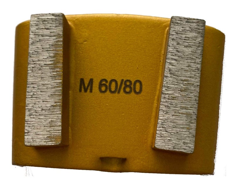 DPT 9Pack Diamond Grinding Discs Grinder Pads Compatible with HTC Grinders Compatible with Greyline Grinders Grinding Concrete Floor Standard Bond 6080 Grit - Image 2