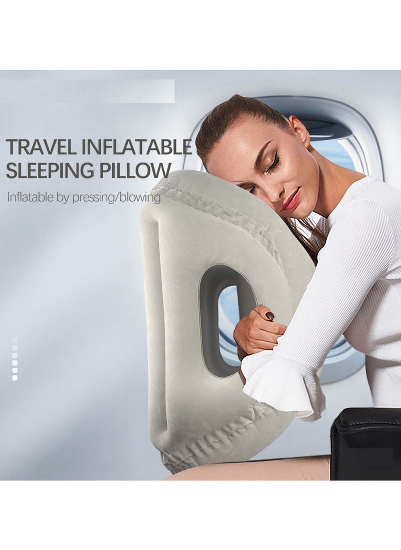 Earldom - Earldom S17 Lightweight Inflatable Portable Travel Pillow for Neck and Head Support - Image 1