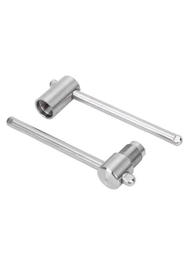 Thoraya Stainless Steel Billiard Cue Tip Press Tool Shaper for 14mm Round Snooker Cue Stick  - Image 1