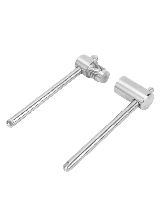 Thoraya Stainless Steel Billiard Cue Tip Press Tool Shaper for 14mm Round Snooker Cue Stick  - Image 4