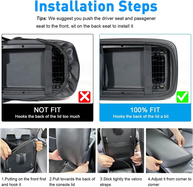 REMOCH Console Cover for Toyota Camry 2018-2023 - Image 5
