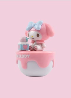 MODI Sanrio My Melody Collectible Figurine – Cute Pink Cupcake-Themed Toy, Small Desk Decor, Anime Character Mini Figure, Kawaii Gift for My Melody Fans, Decorative Storage Box, 9cm  - Image 2