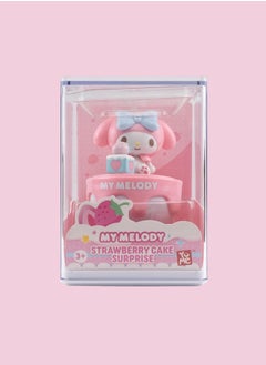 MODI Sanrio My Melody Collectible Figurine – Cute Pink Cupcake-Themed Toy, Small Desk Decor, Anime Character Mini Figure, Kawaii Gift for My Melody Fans, Decorative Storage Box, 9cm  - Image 5