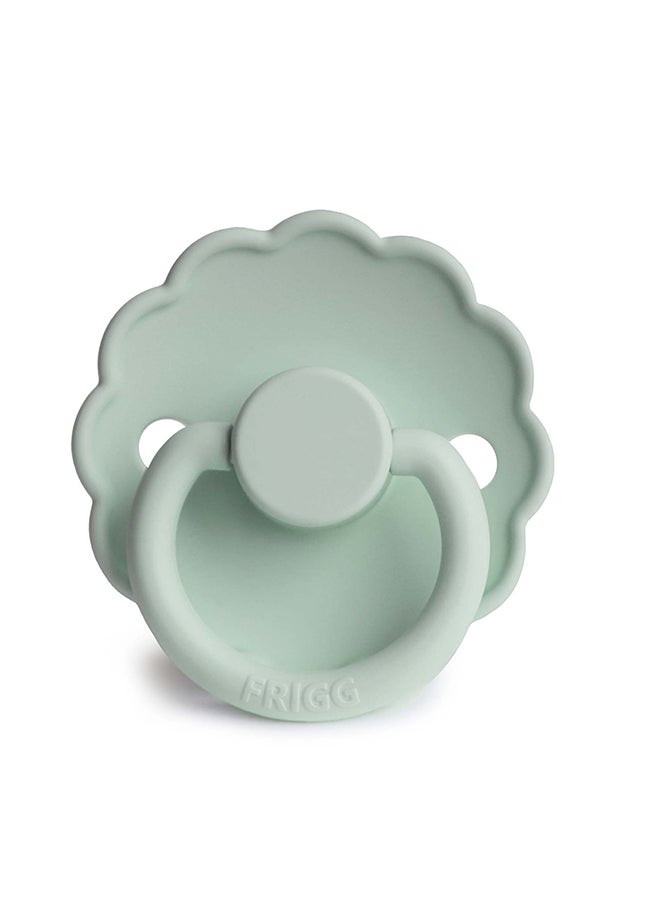 FRIGG Daisy Latex Baby Pacifier 0-6M 1-Pack Seafoam - Size 1