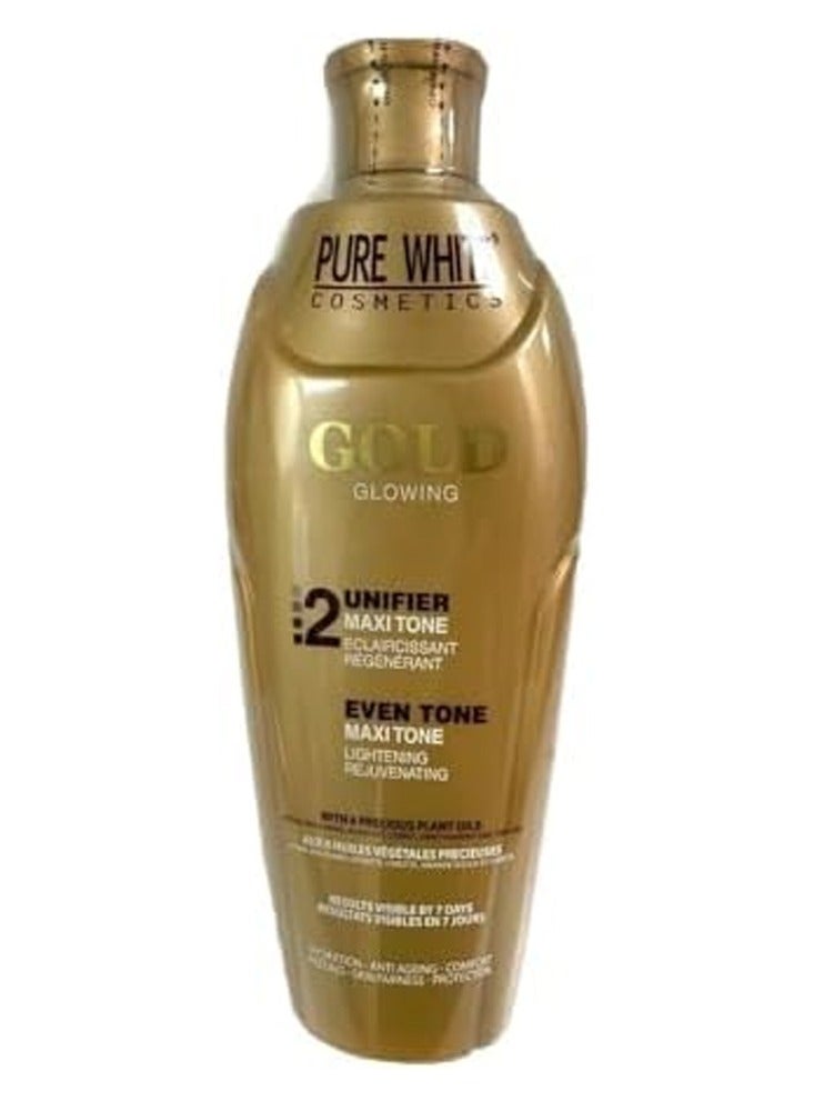 Gold Maxi tone Whitening Lotion Lightening & Rejuvenating 400ml