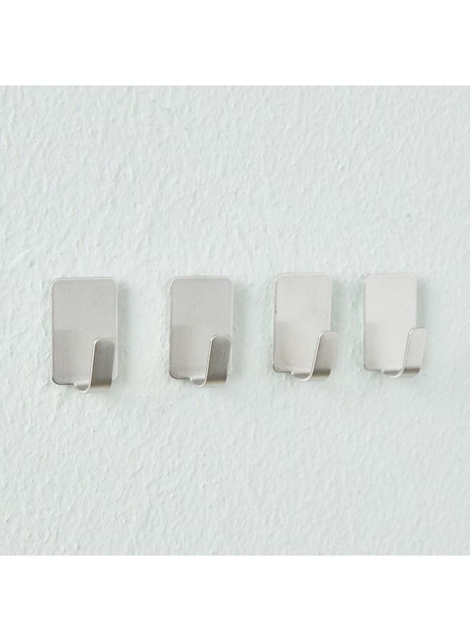 Home Box 3M 4-Piece Metal Hooks 1.9x3 cm  - Image 1