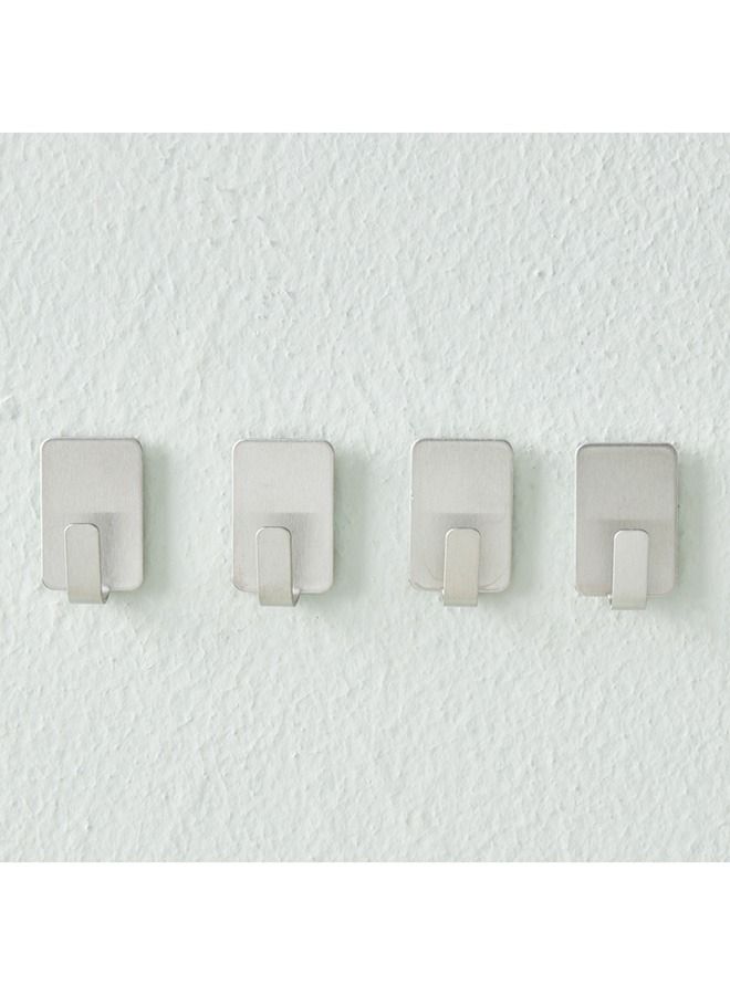 Home Box 3M 4-Piece Metal Hooks 1.9x3 cm  - Image 2