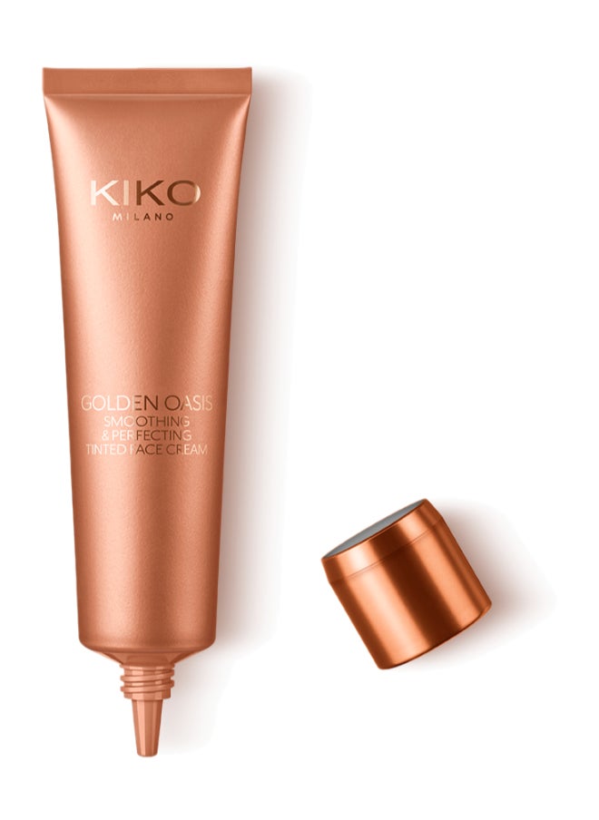 KIKO MILANO - Golden Oasis Smoothing And Perfecting Tinted Face Cream  05 - Image 1