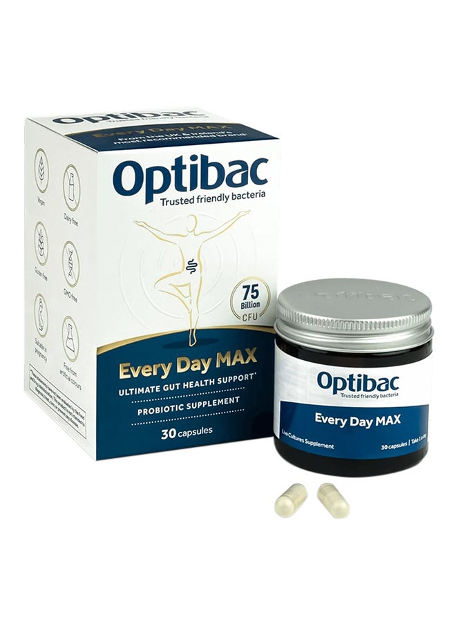 Optibac Every Day Max Probiotic Capsules 30'S